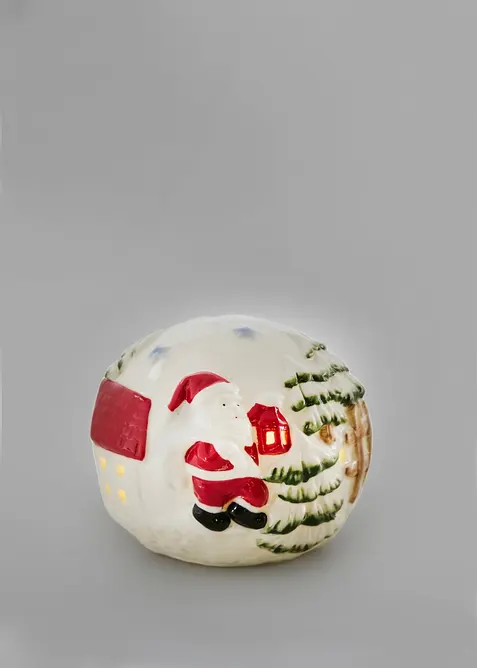 Boule LED d&eacute;co avec motif maison, bonprix