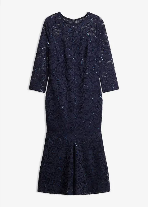 Robe &agrave; dentelle et sequins, bonprix