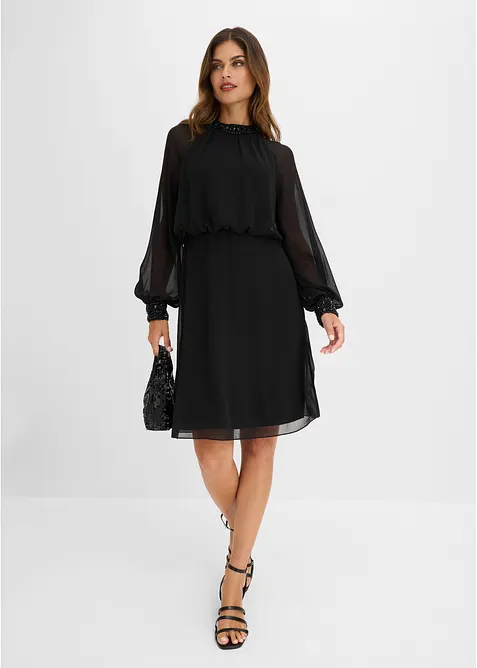 Robe de cocktail orn&eacute;e de strass, bonprix