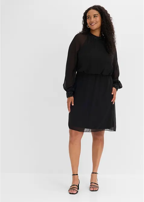 Robe de cocktail orn&eacute;e de strass, bonprix