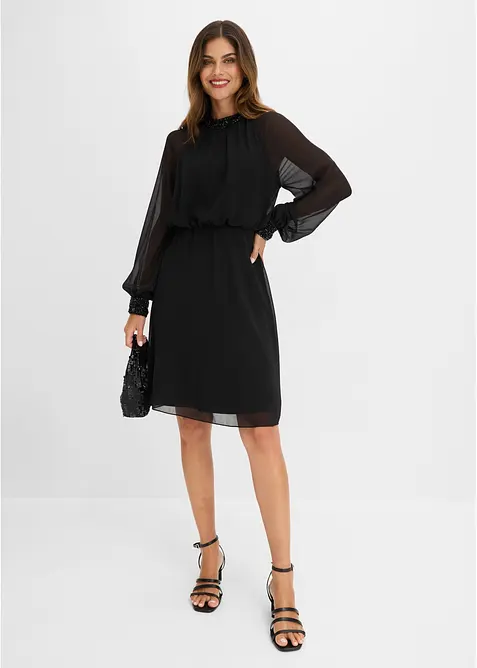 Robe de cocktail orn&eacute;e de strass, bonprix