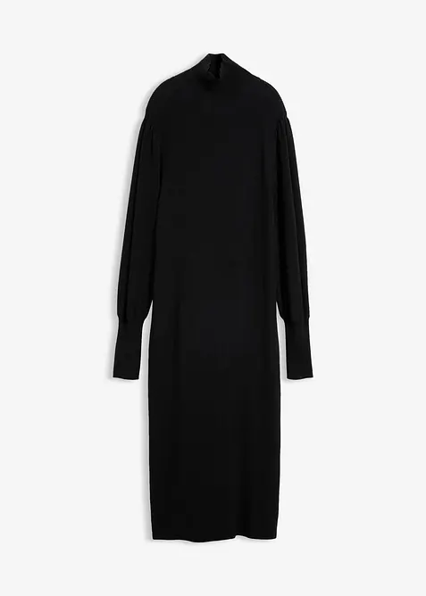 Robe en maille douce, viscose m&eacute;lang&eacute;e, bonprix