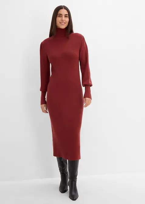 Strickkleid aus softem Viskose-Mix, bonprix