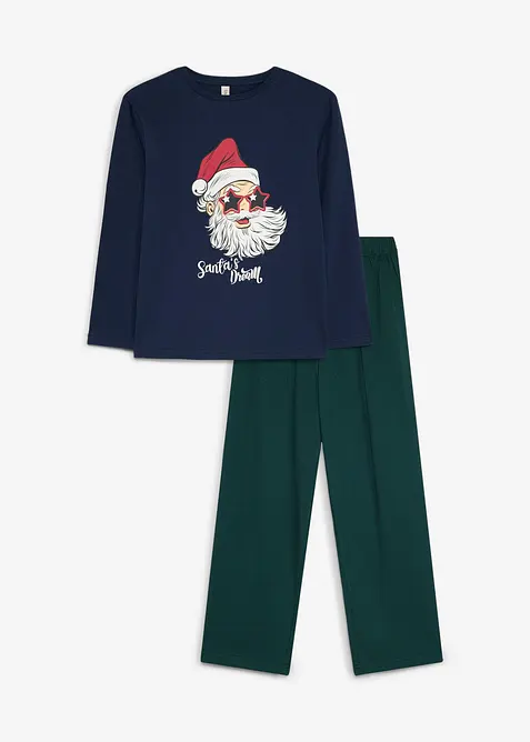 Pyjama aus weicher Bio-Baumwolle (2-tlg. Set), bonprix