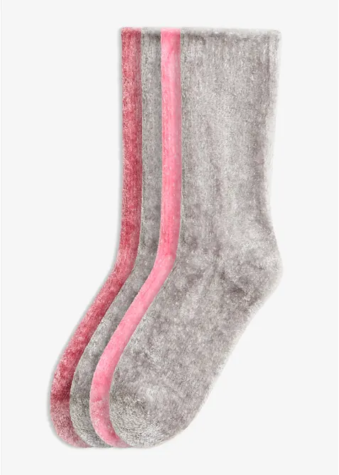 Kuschelsocken  (4er Pack), bonprix