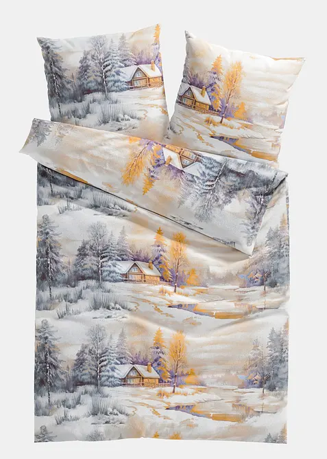Parure de lit en flanelle, bonprix