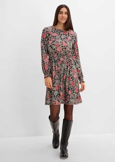 Jerseykleid aus softer Viskose, bonprix