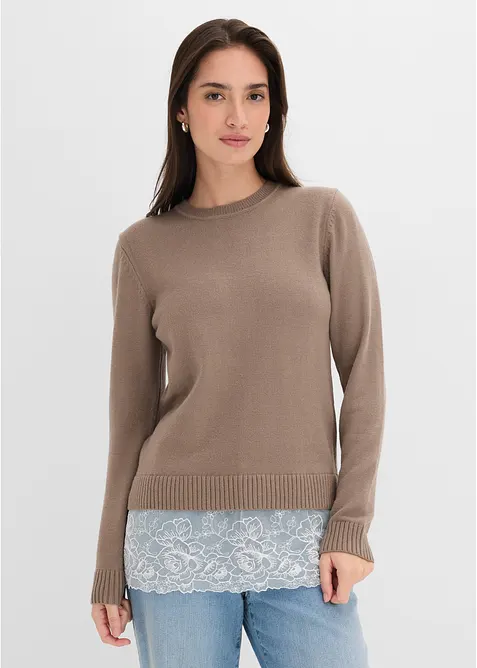 Pull en fine maille, bonprix