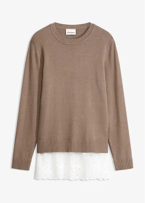 Pull en fine maille, bonprix
