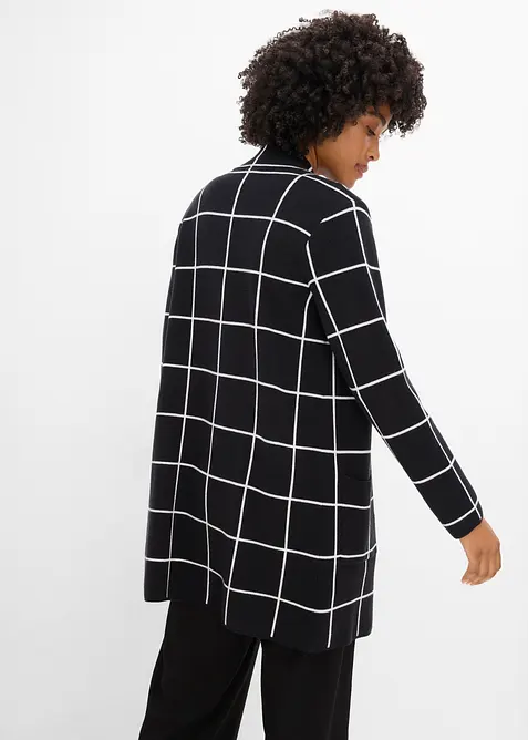 Gilet long en maille, bonprix