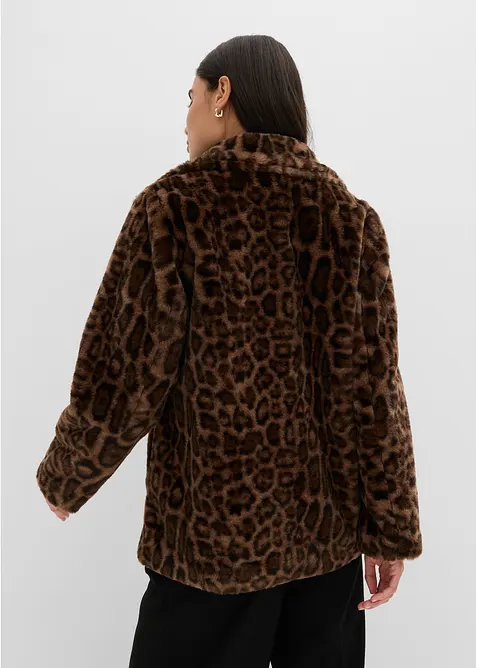 Veste en peluche, bonprix