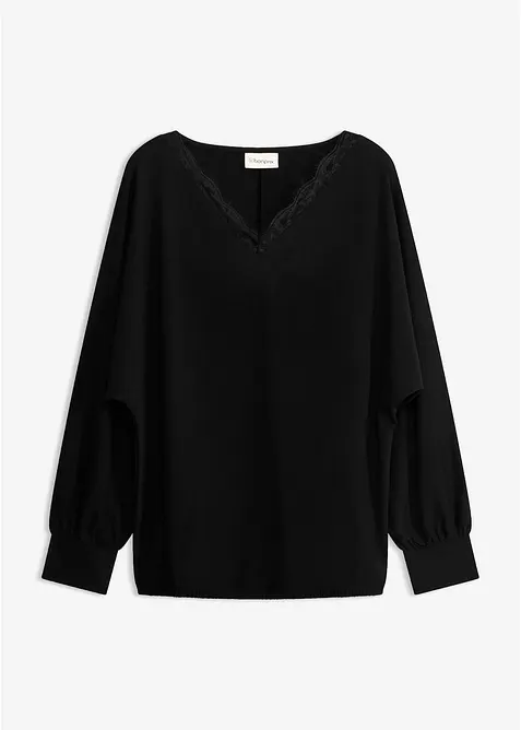 Fledermausshirt aus Viskose, bonprix