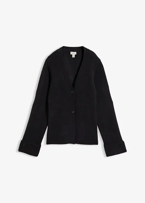 Gilet cintr&eacute; en fine maille, bonprix