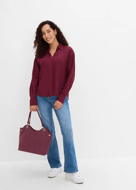 Bluse aus softer Viskose, bonprix