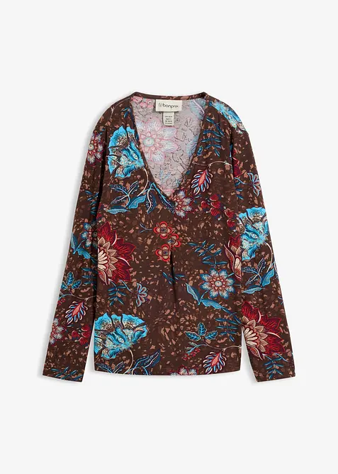 T-shirt tunique en viscose fluide, bonprix