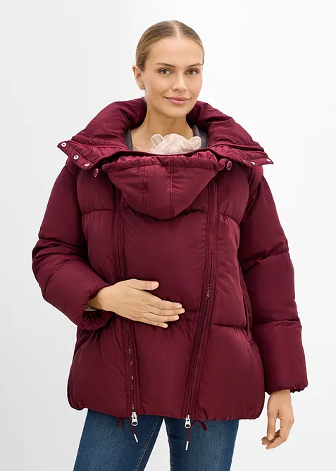 Doudoune de grossesse oversize 3 en 1 avec empi&egrave;cement de portage, bonprix