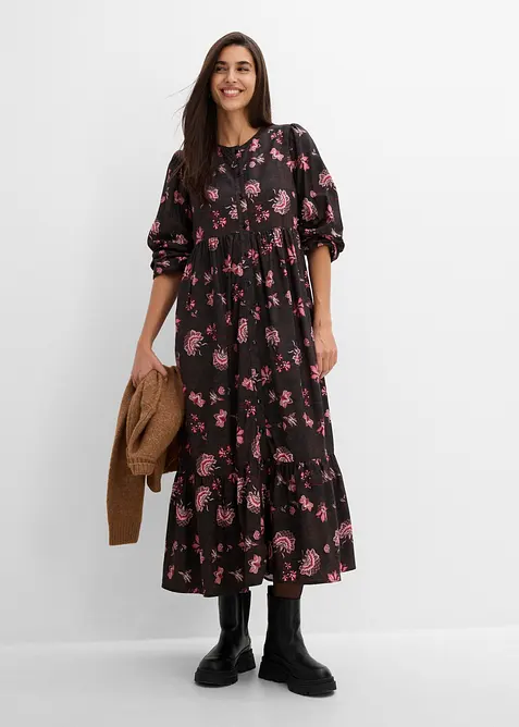Robe en viscose fluide, bonprix