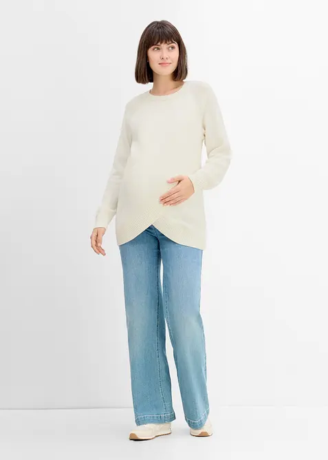 2-in-1 weicher Umstands- und Stillpullover, bonprix