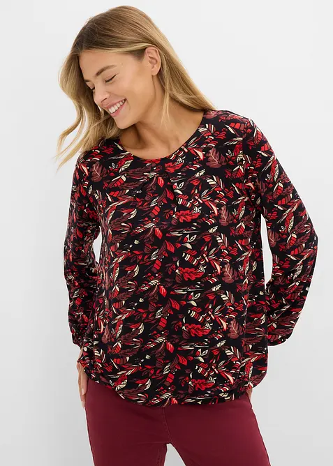 Shirt aus flie&szlig;ender Viskose, bonprix