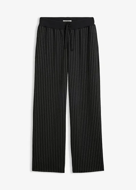 Jersey-Hose aus Punto di Roma, bonprix