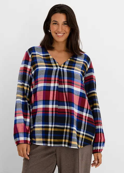 Tunique en flanelle 100% coton, bonprix