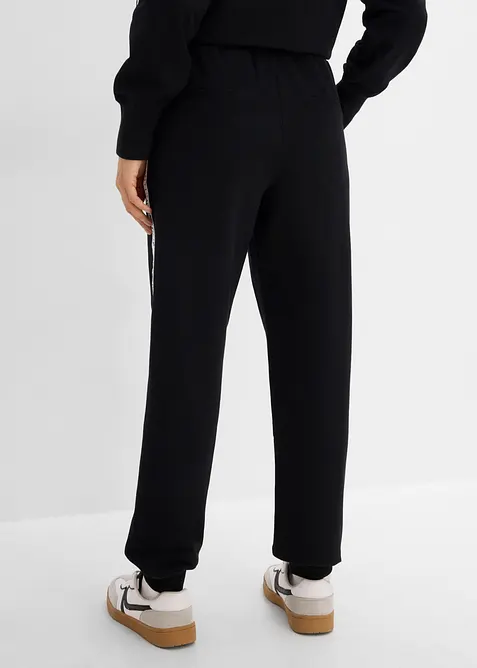 Pantalon de jogging doux en coton m&eacute;lang&eacute;, bonprix