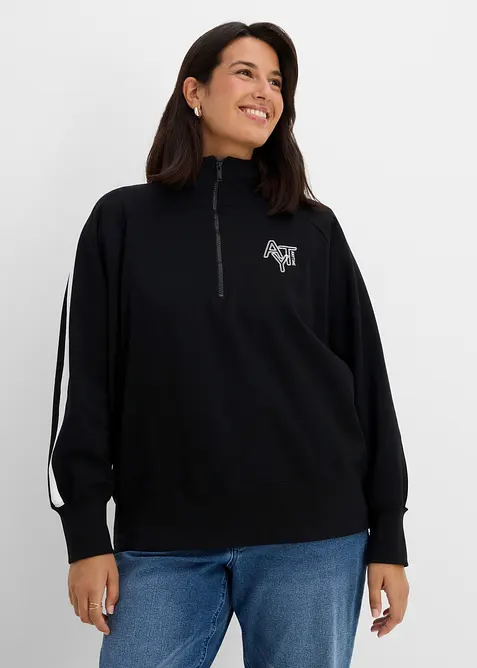 Sweat en coton majoritaire, bonprix
