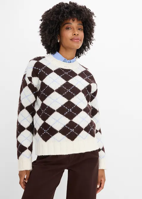 Pull norv&eacute;gien, bonprix