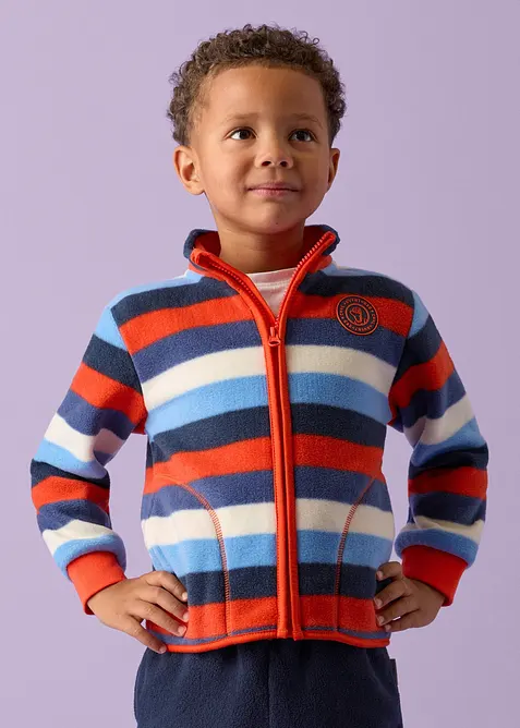 Veste polaire Lurchi &agrave; d&eacute;tails contrastants, Lurchi