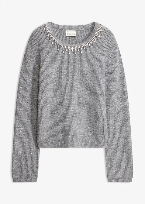 Pull avec application, bonprix