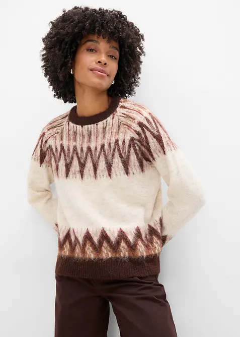Pull Fair Isle, bonprix