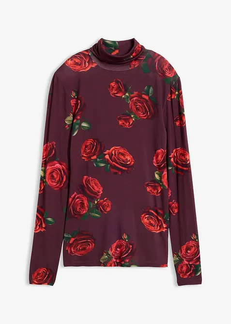Langarmshirt aus softem Viskose-Mix, bonprix
