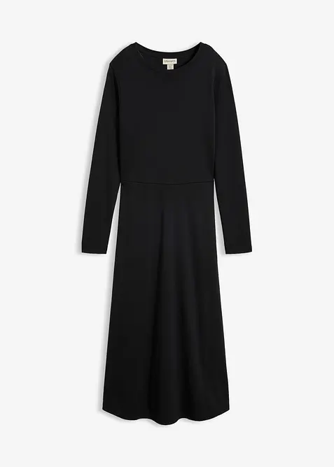 Midikleid aus schwerer Bio-Baumwolle, bonprix