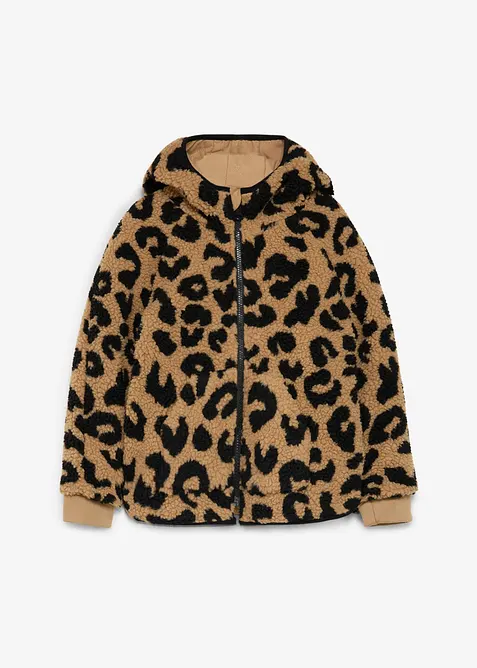 Veste reversible 2en1 en sherpa douillette, bonprix