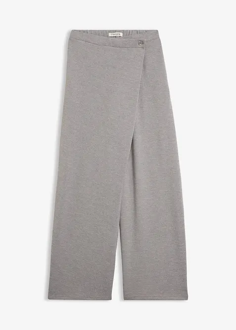 Pique-Hose mit asymmetrischem Verlauf, bonprix
