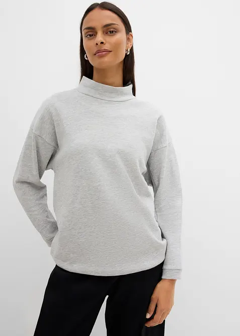 Sweat doux en coton majoritaire, bonprix