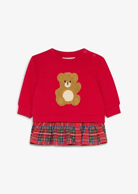 Adorable robe b&eacute;b&eacute; en coton extensible, bonprix