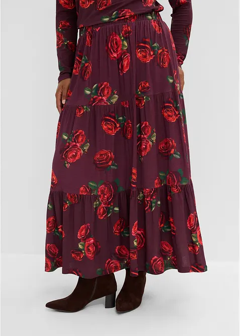 Jupe douce en jersey viscose, bonprix