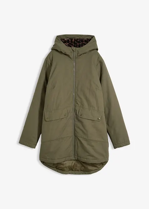 Parka doubl&eacute;e sherpa, bonprix