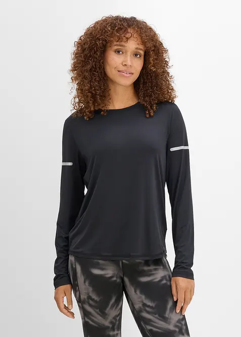 Sport-Shirt mit reflektierenden Details (2er Pack), schnelltrocknend, bonprix