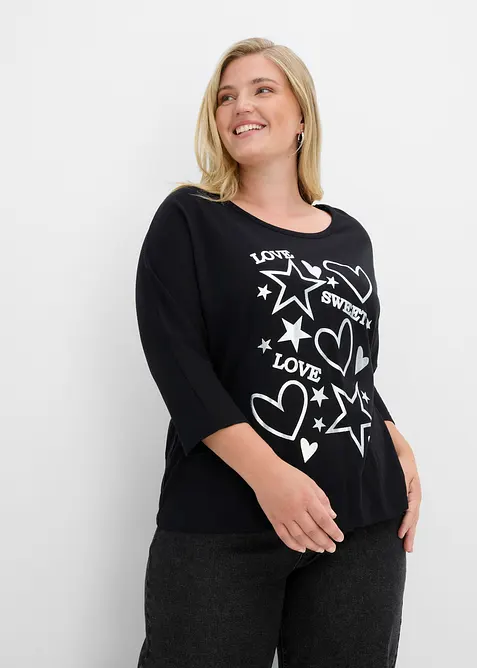 T-shirt oversize, bonprix