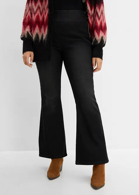 W&auml;rmende Jeggings High Waist, Bequembund, bonprix