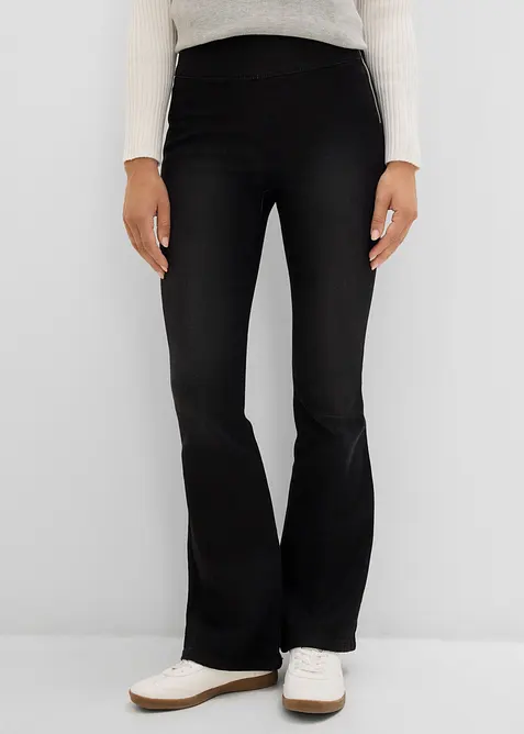 Jegging chaud, taille haute et confortable, bonprix