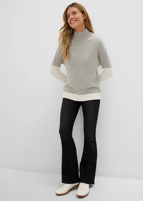 Jegging chaud, taille haute et confortable, bonprix