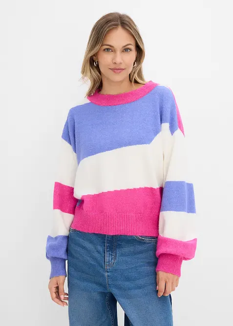 Pull ample en fine maille, bonprix