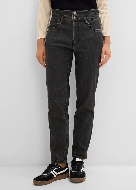 Mom-Jeans High Waist, Bequembund, bonprix