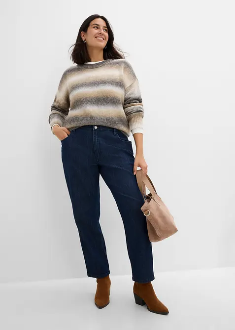 Mom-Jeans High Waist, Bequembund, bonprix