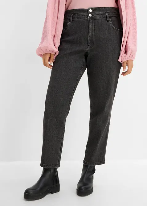 Mom-Jeans High Waist, Bequembund, bonprix