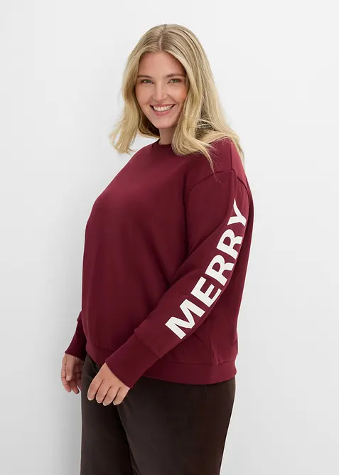 Sweat oversize et doux, bonprix