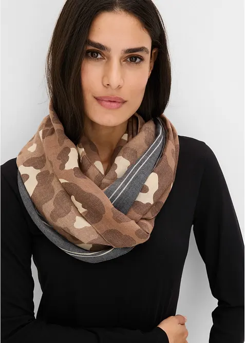 Snood l&eacute;opard, bonprix